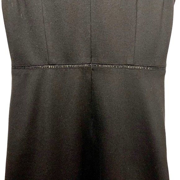 ERIN Erin Fetherston Marie Black Dress 10 Fit Flare Sleeveless Openwork Work - Picture 6 of 12